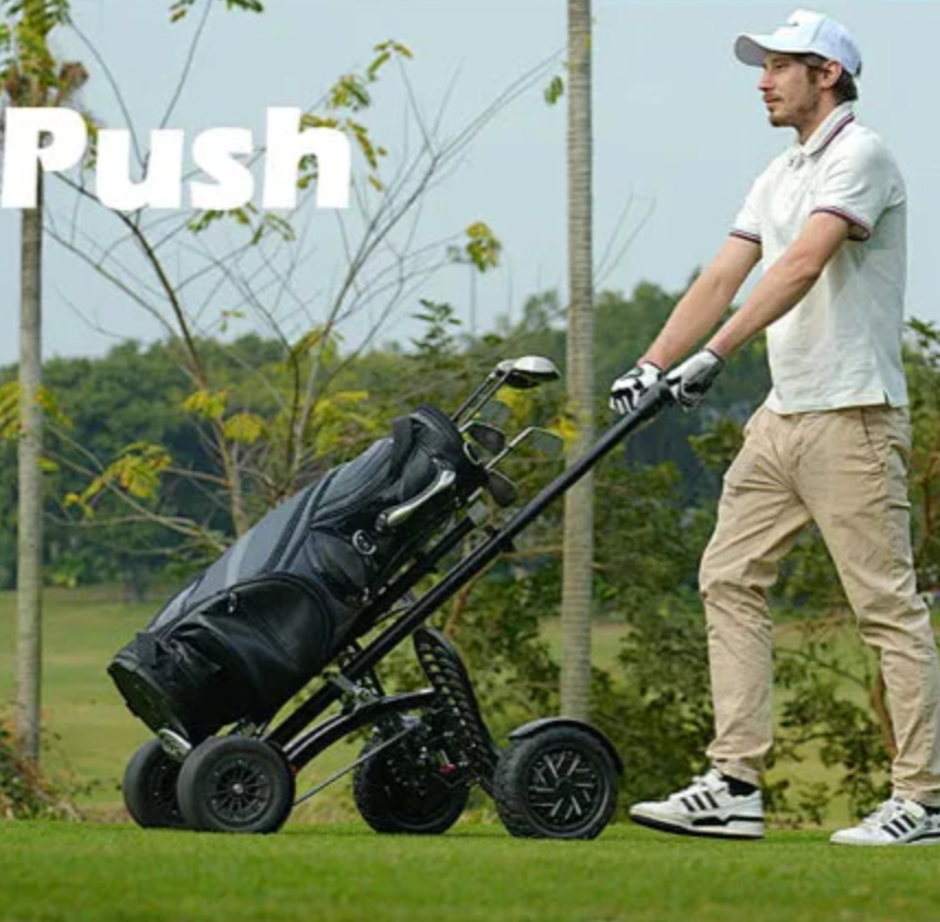 TETAHI Golf 3-IN-1 Trundler - Ride, Pull, Push | Electric Golf Trundler NZ