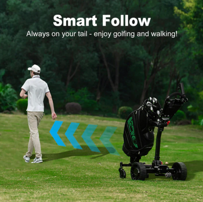 TETAHI Golf Follow E-Trundler | Bluetooth, Remote Control, Follow - Electric Golf Trundler NZ