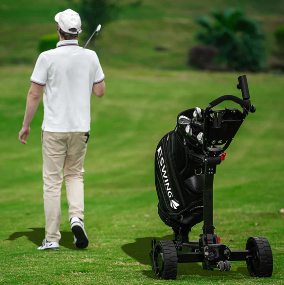 TETAHI Golf Follow E-Trundler | Bluetooth, Remote Control, Follow - Electric Golf Trundler NZ