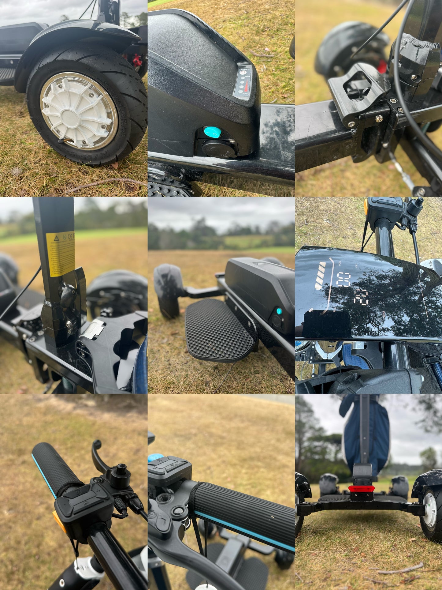 TETAHI Golf Scooter – Foldable Electric Golf Cart NZ | 36 Holes per Charge